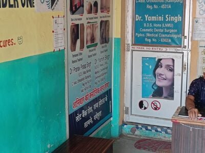 Dentist Dr yamini Singh and dr pranav Pratap singh