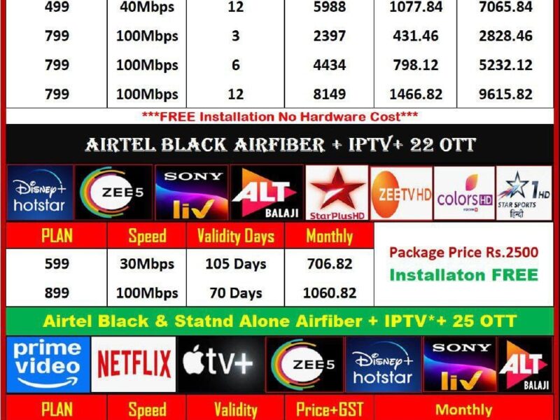 Airtel xstream fiber Koshi Zone