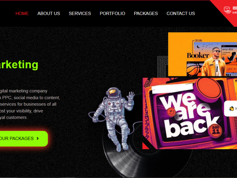 Professional Digital Marketing & Web Design Services