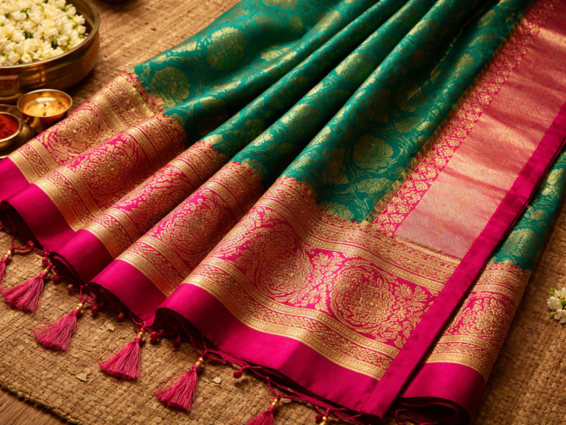 The Classic Banarasi Lehenga Look: Designed for Elegant Wedding Style