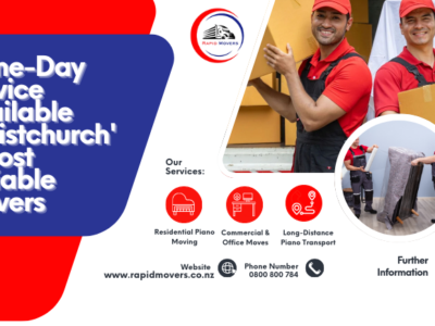 Reliable Shipping Companies Christchurch – Fast & Secure Service by RapidMovers