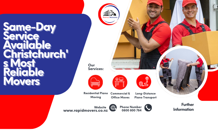 Reliable Shipping Companies Christchurch – Fast & Secure Service by RapidMovers