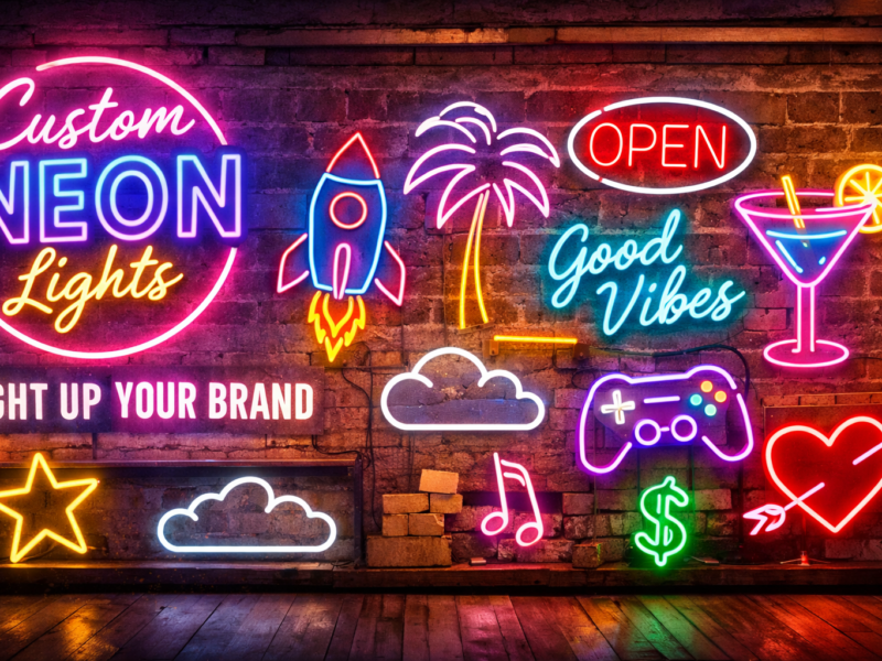 Custom Neon Lights That Instantly Upgrade Any Space