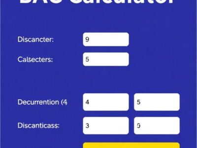 BAC Calculator