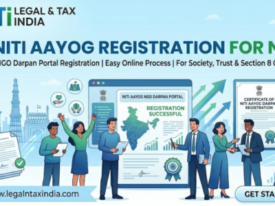 Apply NITI Aayog Registration for NGO | Legal-N-Tax