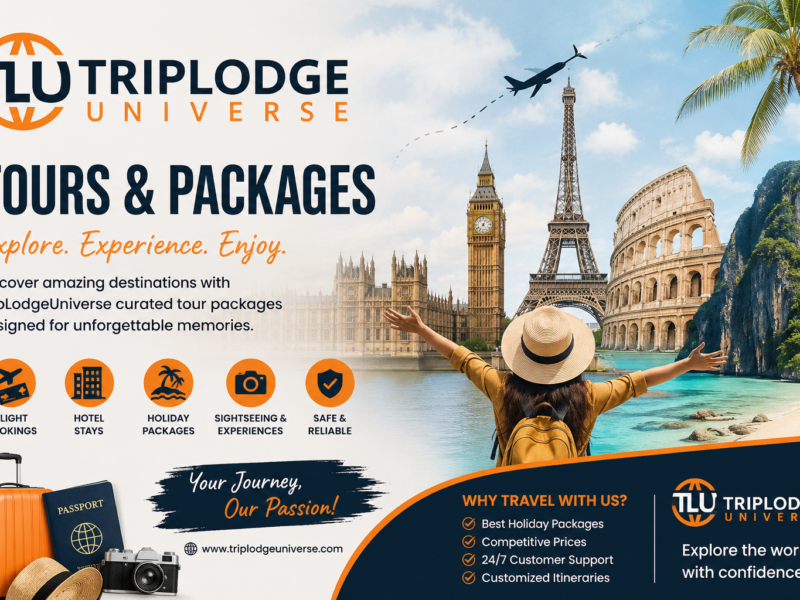 Explore the World With TripLodgeUniverse: Your Reliable Travel Companion