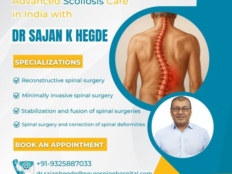 Dr Sajan Hegde Scoliosis Surgeon Apollo Chennai