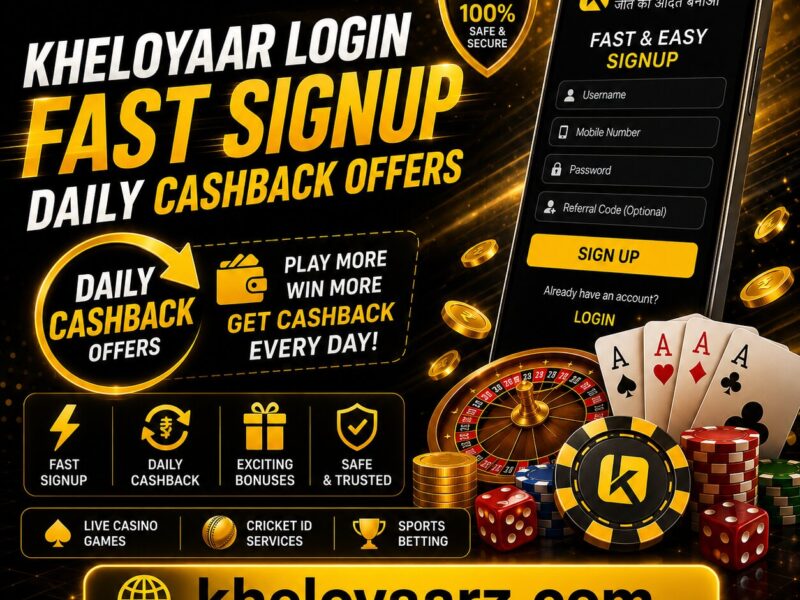Kheloyar Login | Secure & Verified Online Betting ID Access