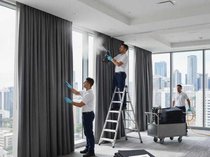 Fresh Curtain Steam Cleaning Sydney