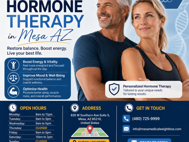 Hormone Therapy near Mesa Az