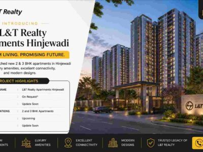 L&T Realty Hinjewadi: Upcoming 2 & 3 BHK Apartments