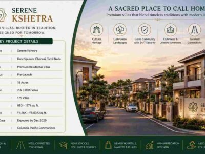 Serene Kshetra: Premium Villas in Kanchipuram